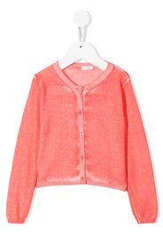 Il Gufo faded finish cardigan - Pink