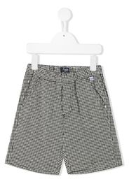 gingham print bermuda shorts