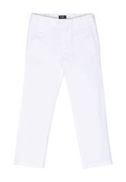 Il Gufo straight-leg cotton trousers - White