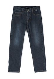 Il Gufo denim straight-leg trousers - Blue