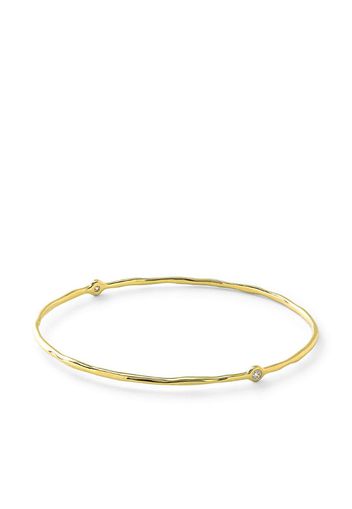 18kt gold diamond Superstar bangle