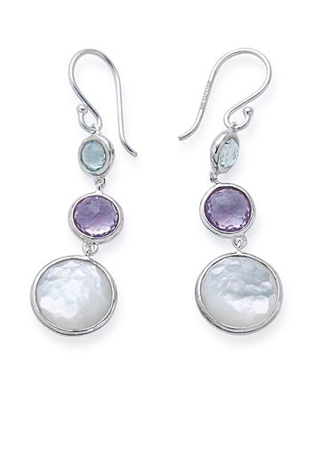 IPPOLITA Lollitini 3-Stone Drop Earrings in Sterling Silver