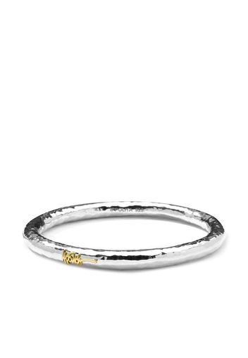 IPPOLITA large hammered signature bangle - Silver