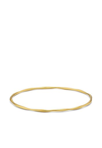 IPPOLITA 18kt yellow gold Classico matte squiggle bangle