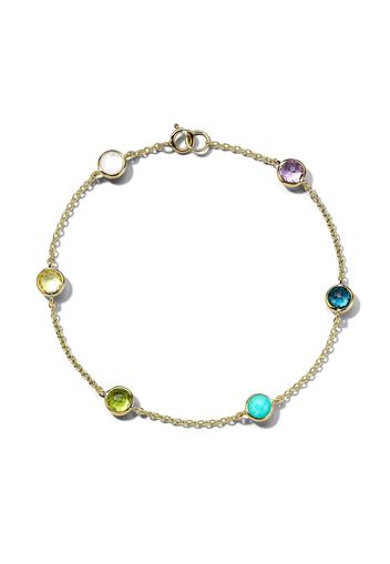 IPPOLITA 18kt yellow gold Lollipop 6-Stone Station gemstone bracelet