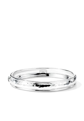 IPPOLITA sterling silver Classico Goddess hammered thin bangle