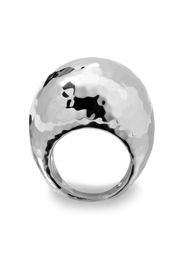 sterling silver Classico hammered ring