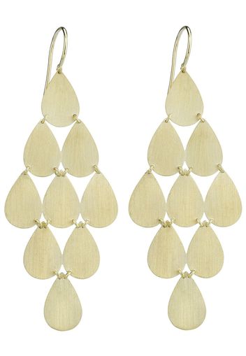 Irene Neuwirth teardrop chandelier earrings - Metallic