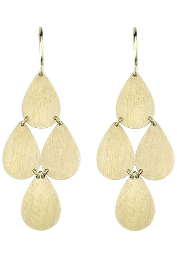 Irene Neuwirth 18kt yellow gold four drop earrings