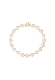 18kt yellow gold rainbow moonstone bracelet