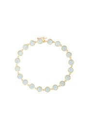 18kt yellow gold aquamarine bracelet