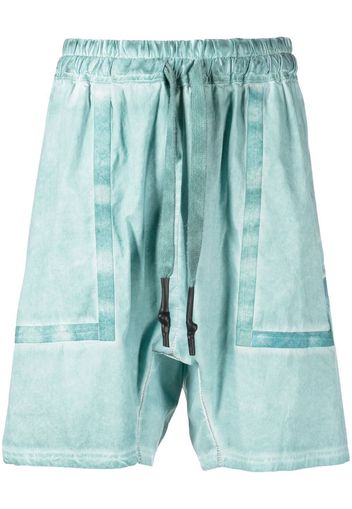 Isaac Sellam Experience panelled drawstring shorts - Green