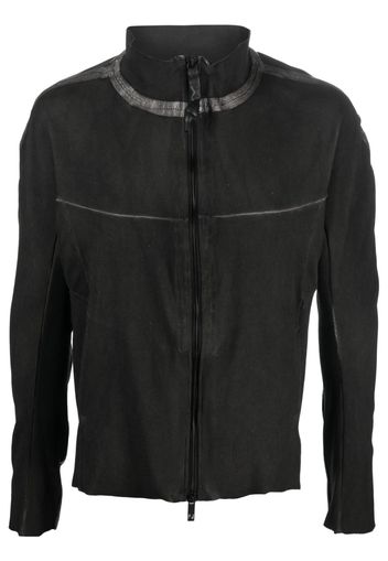 Isaac Sellam Experience strap-detail organic-cotton jacket - Grey