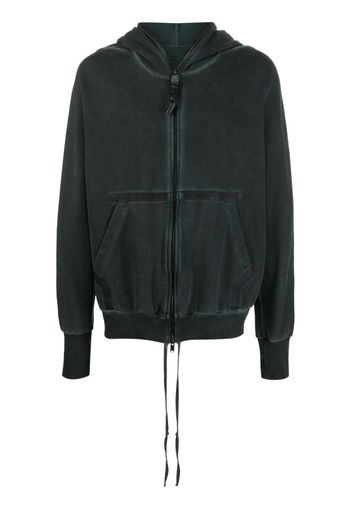 Isaac Sellam Experience zipped cotton hoodie jacket - Green