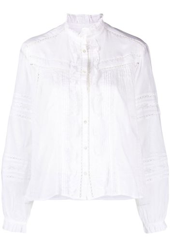 Isabel Marant Étoile semi-sheer shirt - White