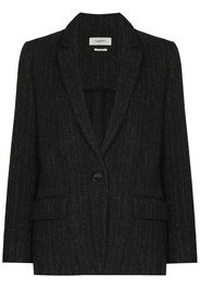 Isabel Marant Étoile Charly tweed collared blazer - Black