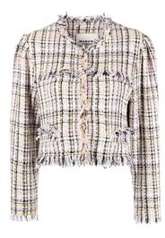 Isabel Marant Étoile cropped tweed jacket - Black