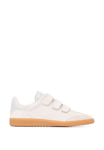 Isabel Marant White Bethy velcro sneakers