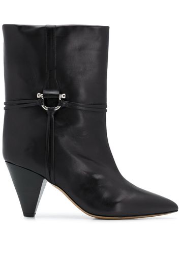 angular wide ankle boot