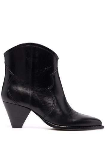 Isabel Marant cone-heel ankle boots - Black