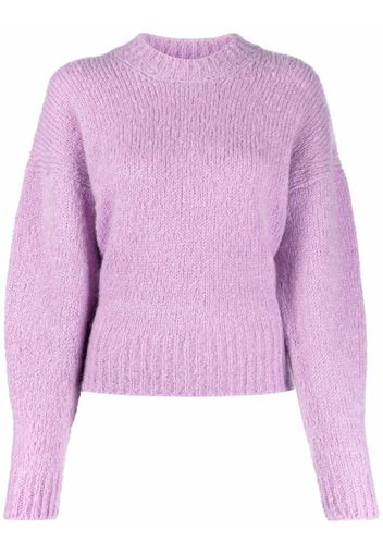 Isabel Marant Elise mohair-blend jumper - Purple