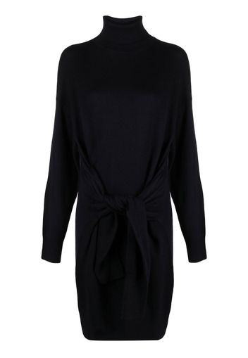 Isabel Marant Gabbyly knot detail dress - Blue