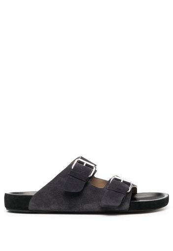 Isabel Marant open-toe double-buckle sandals - Black