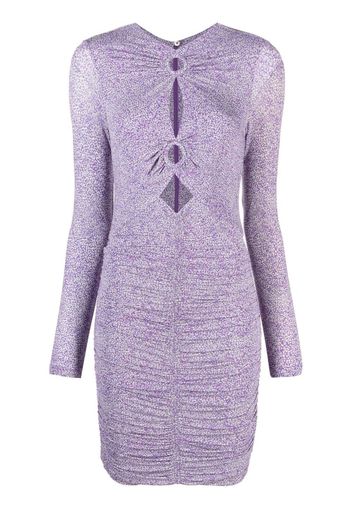 Isabel Marant cut-out minidress - Purple