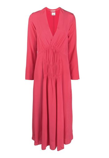 Isabel Marant ruched midi dress - Pink