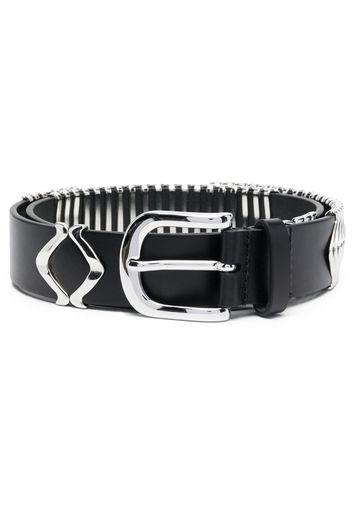 Isabel Marant Tehorah metallic-finish detail belt - Black