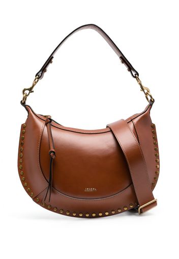 Isabel Marant studded leather tote bag - Brown