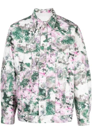 ISABEL MARANT abstract-print shirt jacket - Multicolour