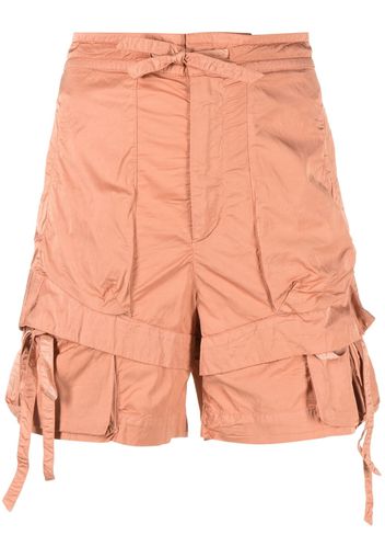ISABEL MARANT drawstring-detail shorts - Orange
