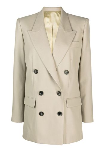 ISABEL MARANT double-breasted virgin-wool blazer - Neutrals