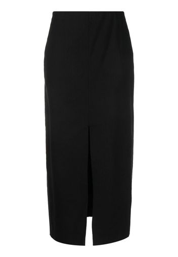 ISABEL MARANT high-waist straight skirt - Black