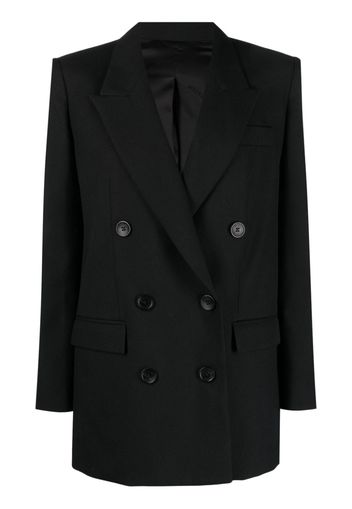 ISABEL MARANT double-breasted virgin-wool blazer - Black