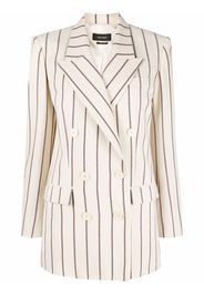 Isabel Marant Nevim pinstripe double-breasted blazer - Neutrals