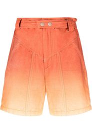 Isabel Marant Kaynetd tie-dye effect shorts - Orange