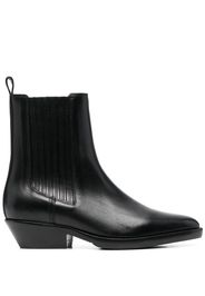 Isabel Marant Western-style leather boots - Black