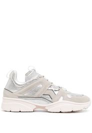 Isabel Marant metallic low-top sneakers - Silver