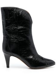 Isabel Marant 70mm leather boots - Black