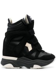 Isabel Marant Balskee high-top leather sneakers - Black