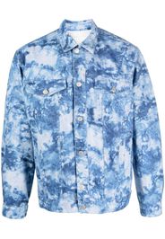 Isabel Marant camouflage-print denim jacket - Blue