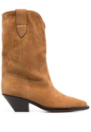 ISABEL MARANT Dahope 70mm suede boots - Brown