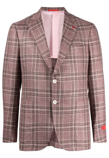 Isaia single-breasted tailored blazer - Pink