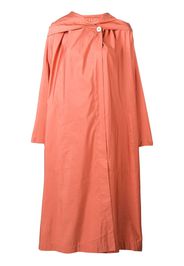 Issey Miyake Pre-Owned light hooded coat - Pink