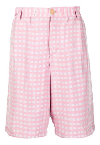 Jacquemus Le short Gelati pleated shorts - Pink