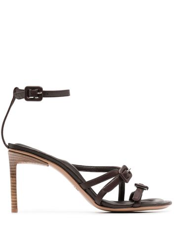 Jacquemus Camargue 90mm sandals - Brown