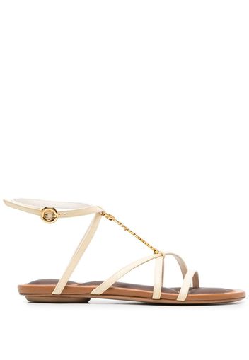 Jacquemus Les sandales Pralu sandals - Neutrals