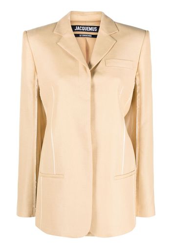 Jacquemus La Veste Caraco blazer - Brown